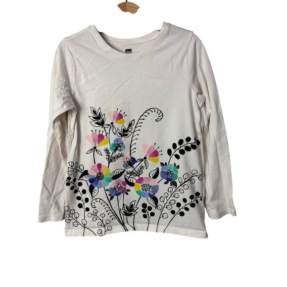 Tea Collection Other - Tea Collection Floral and Fronds Tee